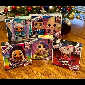 LOL Surprise OMG Movie Magic Fashion Dolls! Complete Collection of all 6 Dolls